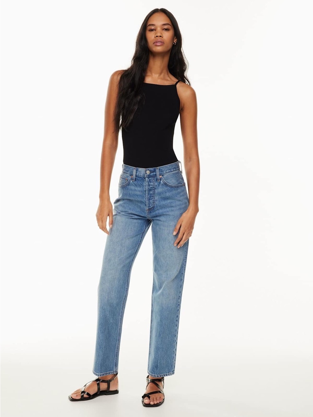 Denim Forum Joni High Rise Loose, size 25